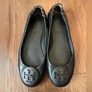 Black Tory Burch Flats